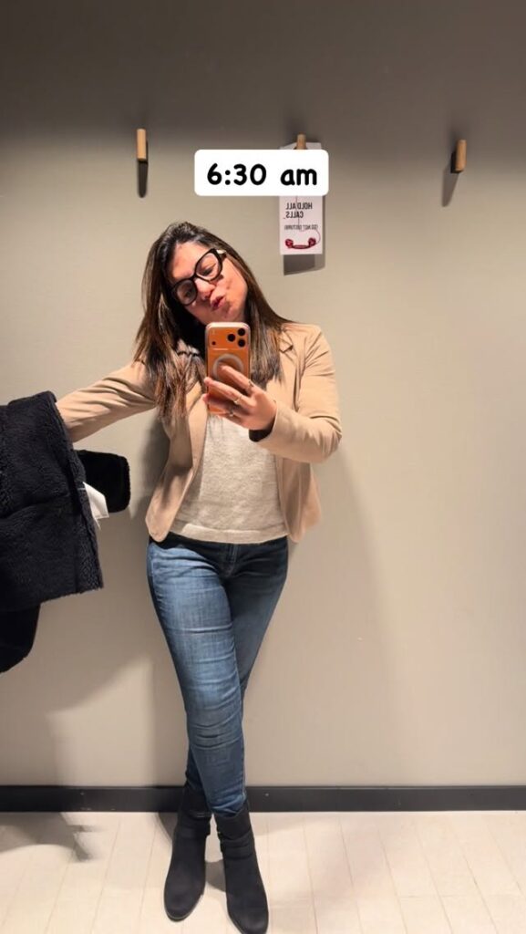A day on a business trip